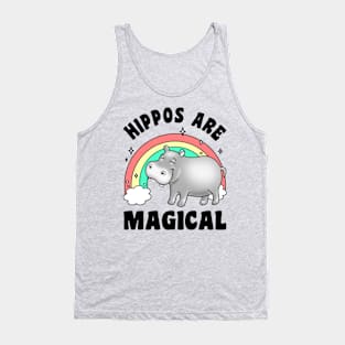 Hippos are Magical Tank Top